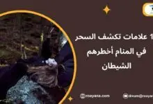 10 علامات تكشف السحر في المنام أخطرهم الشيطان أهم علامات تكشف السحر في المنام ما هي
