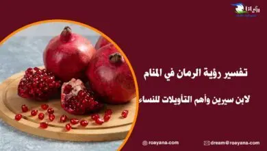 تفسير رؤية الرمان في المنام لابن سيرين وأهم التأويلات للنساء تفسير رؤية الرمان في المنام
